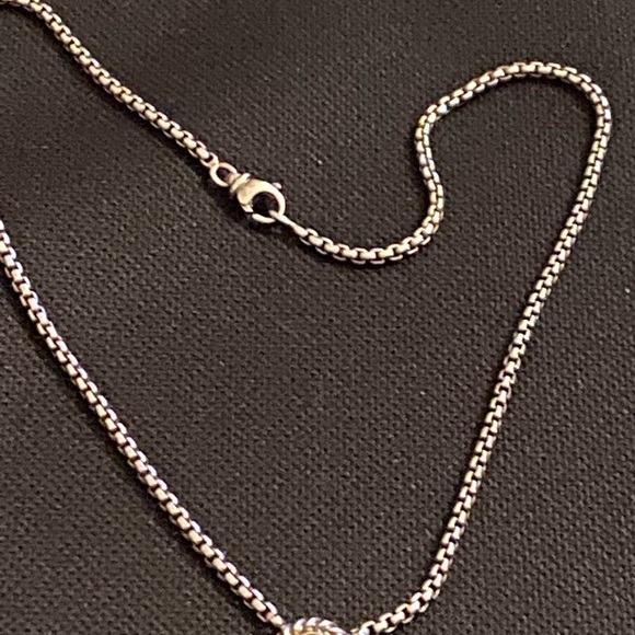 David Yurman 14 karat gold 925 Pearl necklace - Picture 9 of 9